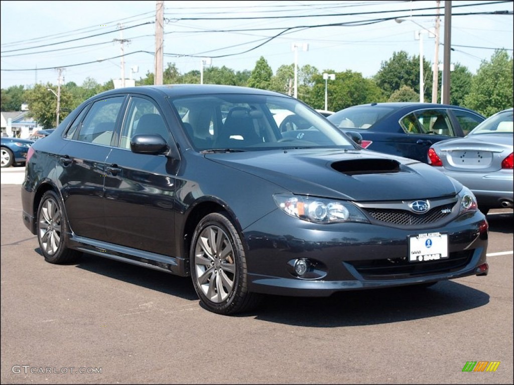 Dark Gray Metallic Subaru Impreza