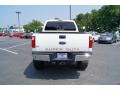 2011 White Platinum Metallic Tri-Coat Ford F250 Super Duty Lariat Crew Cab 4x4  photo #4