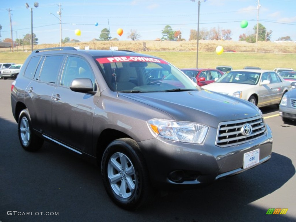 2010 Highlander  - Magnetic Gray Metallic / Ash photo #7