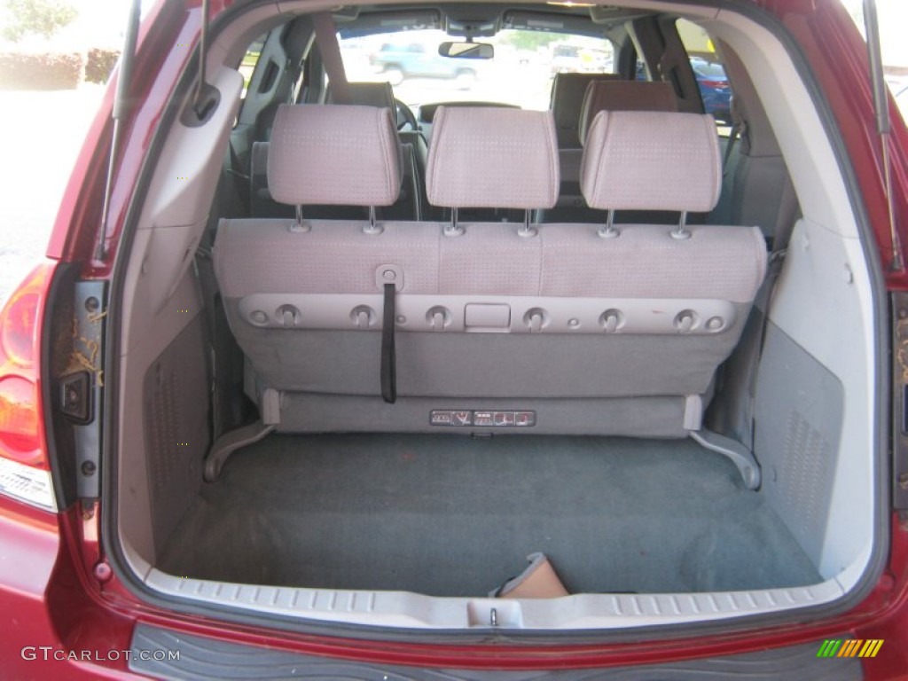 2006 Quest 3.5 SL - Red Brawn Metallic / Gray photo #19
