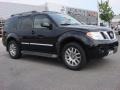 2010 Super Black Nissan Pathfinder LE 4x4  photo #2