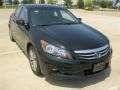 2011 Crystal Black Pearl Honda Accord EX-L V6 Sedan  photo #1