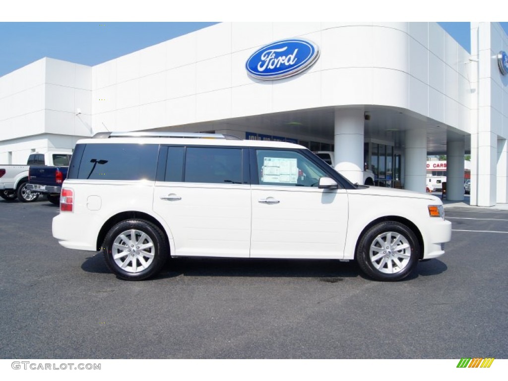 White Suede 2012 Ford Flex SEL Exterior Photo #52107242