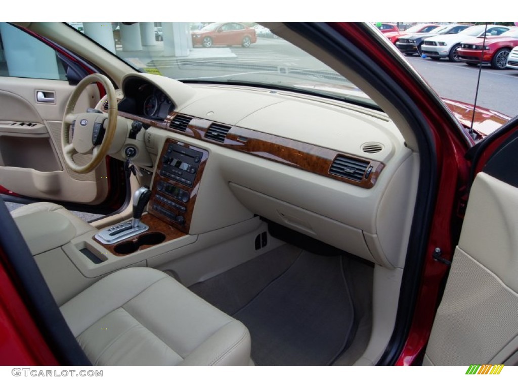 2006 Ford Five Hundred SEL Pebble Beige Dashboard Photo #52108277