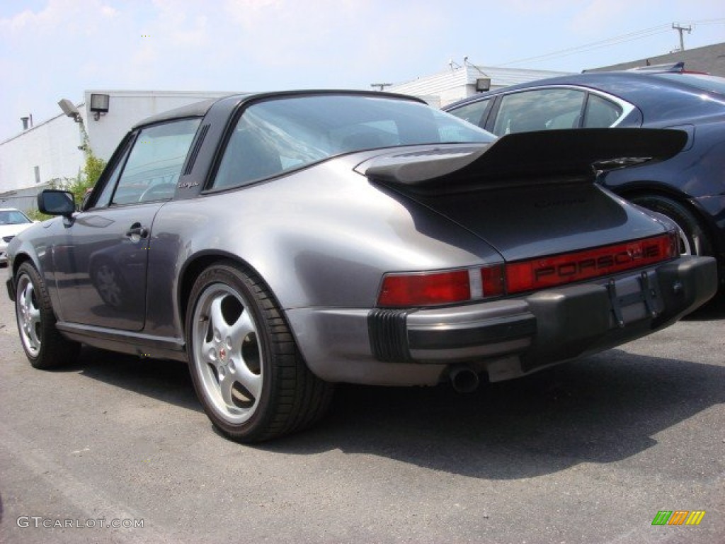 Stone Grey Metallic 1985 Porsche 911 Carrera Targa Exterior Photo #52108298