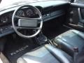 1985 Porsche 911 Black Interior Prime Interior Photo