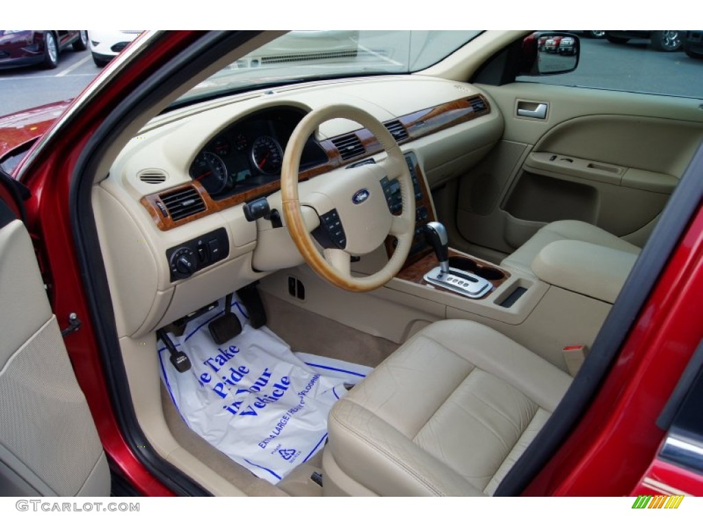 Pebble Beige Interior 2006 Ford Five Hundred SEL Photo #52108355