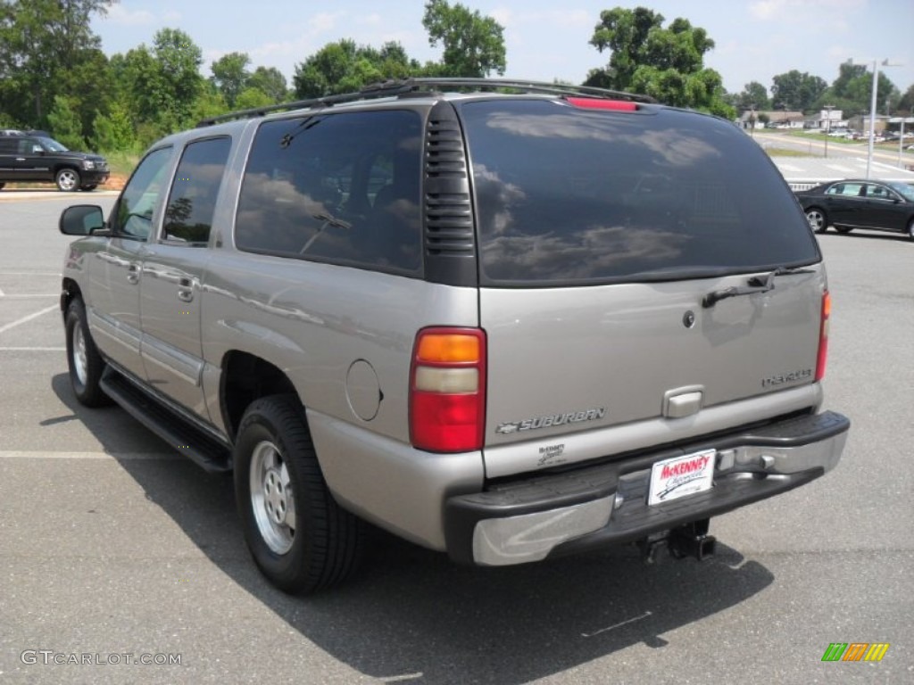 2001 Suburban 1500 LT - Light Pewter Metallic / Light Gray/Neutral photo #2