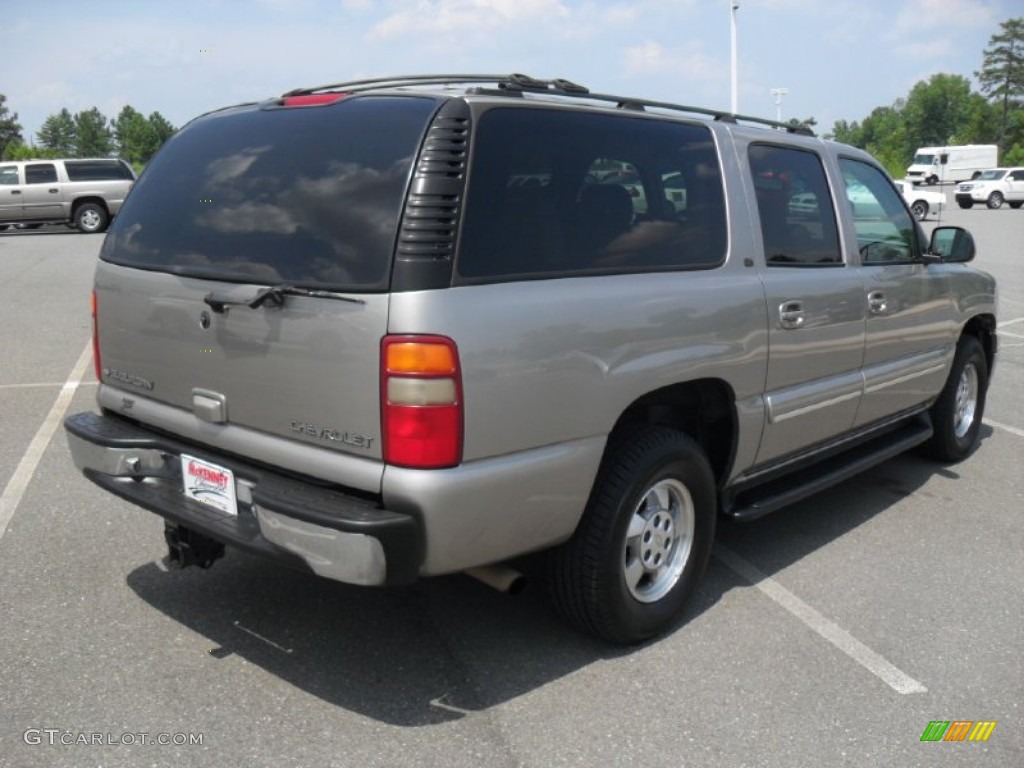 2001 Suburban 1500 LT - Light Pewter Metallic / Light Gray/Neutral photo #4