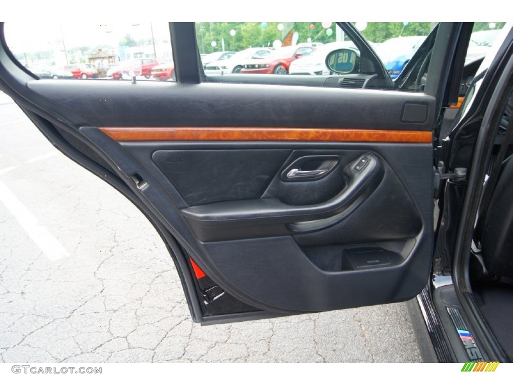 2000 BMW M5 Standard M5 Model Black Door Panel Photo #52109207