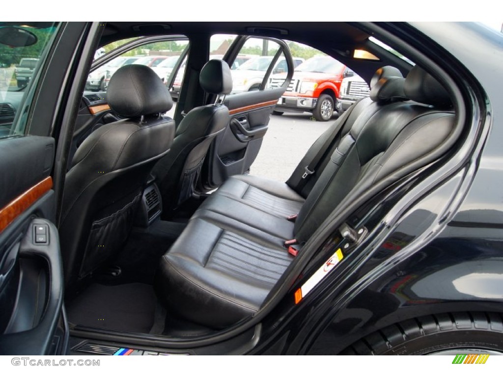 Black Interior 2000 BMW M5 Standard M5 Model Photo #52109216