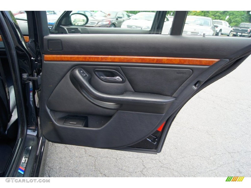 2000 BMW M5 Standard M5 Model Black Door Panel Photo #52109240