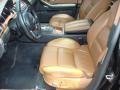Black/Amaretto 2005 Audi A8 L 4.2 quattro Interior Color