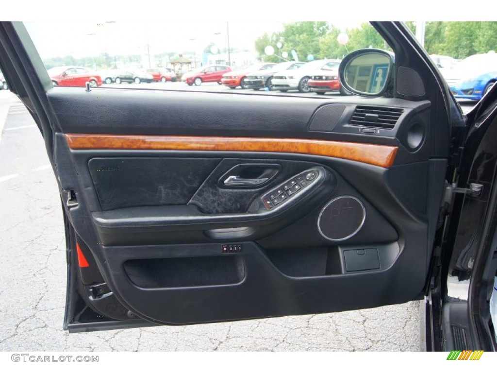 2000 BMW M5 Standard M5 Model Black Door Panel Photo #52109342