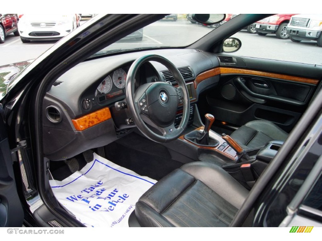 Black Interior 2000 BMW M5 Standard M5 Model Photo #52109366