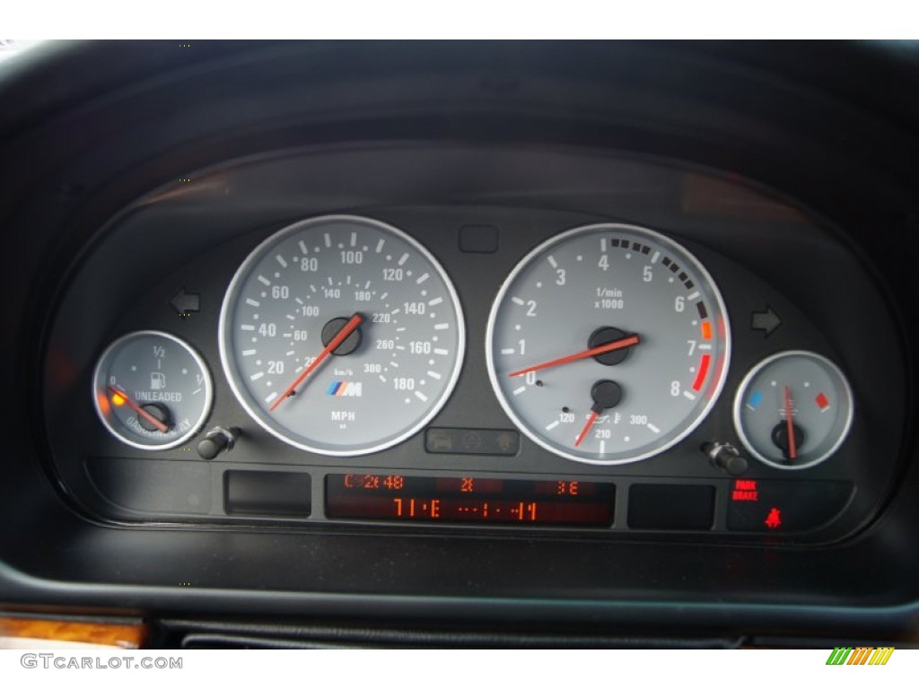 2000 BMW M5 Standard M5 Model Gauges Photo #52109381