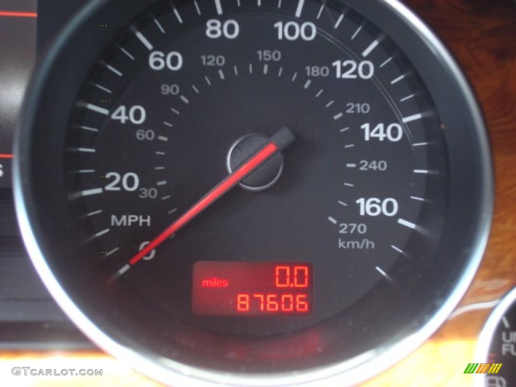 2005 A8 L 4.2 quattro - Brilliant Black / Black/Amaretto photo #24