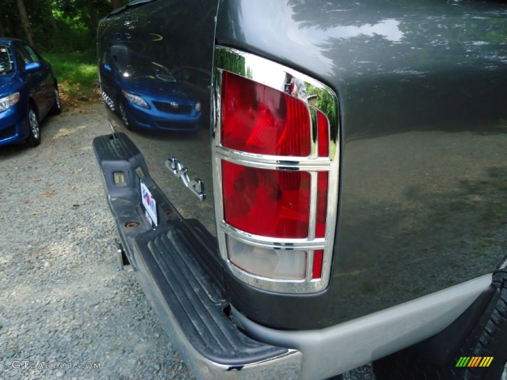 2002 Ram 1500 ST Quad Cab 4x4 - Graphite Metallic / Dark Slate Gray photo #13