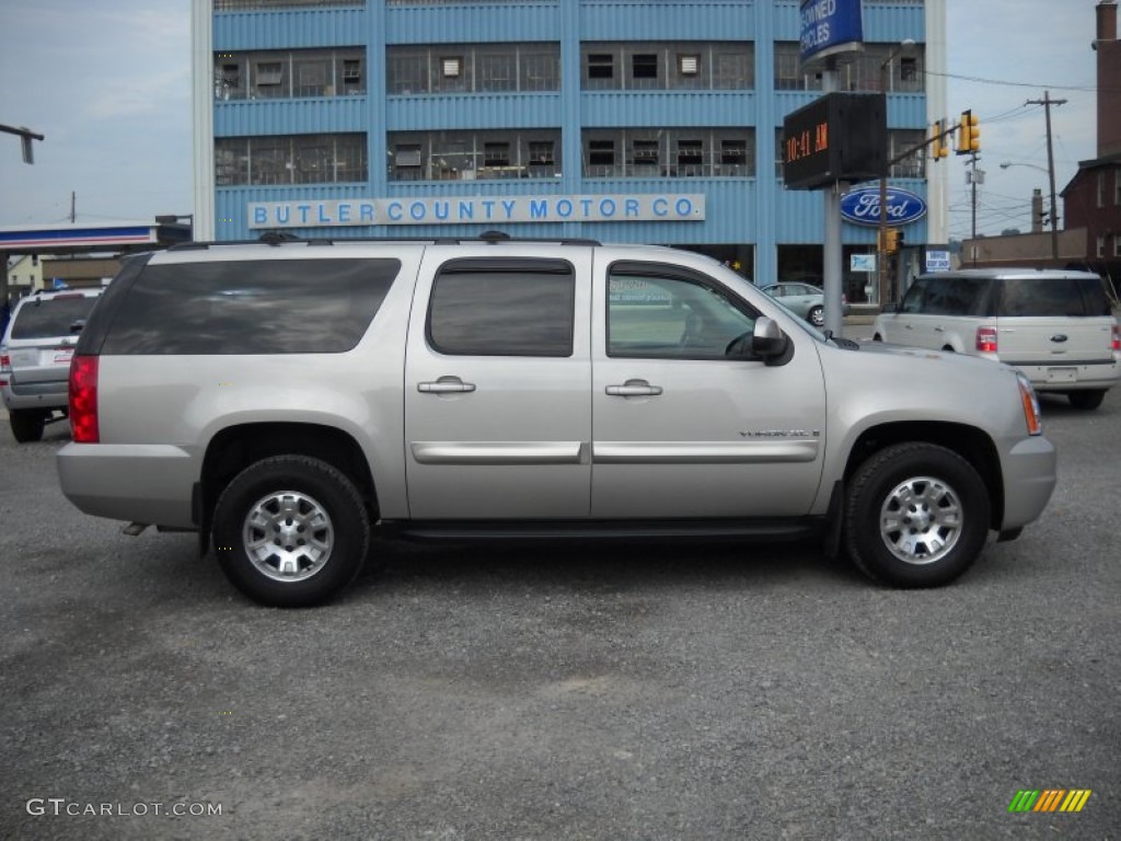 2008 Yukon XL SLT 4x4 - Silver Birch Metallic / Ebony photo #1