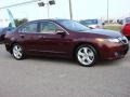 2009 Basque Red Pearl Acura TSX Sedan  photo #7