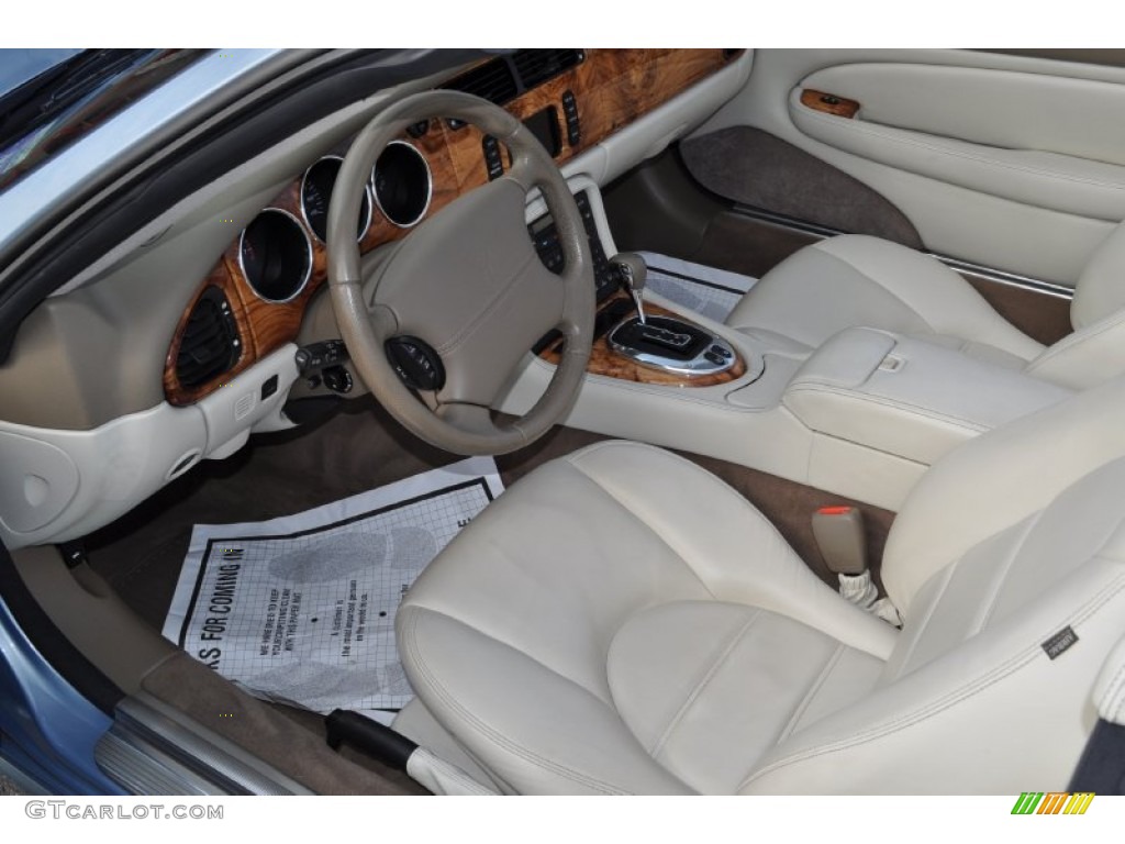 Ivory Interior 2006 Jaguar XK XK8 Convertible Photo #52111271