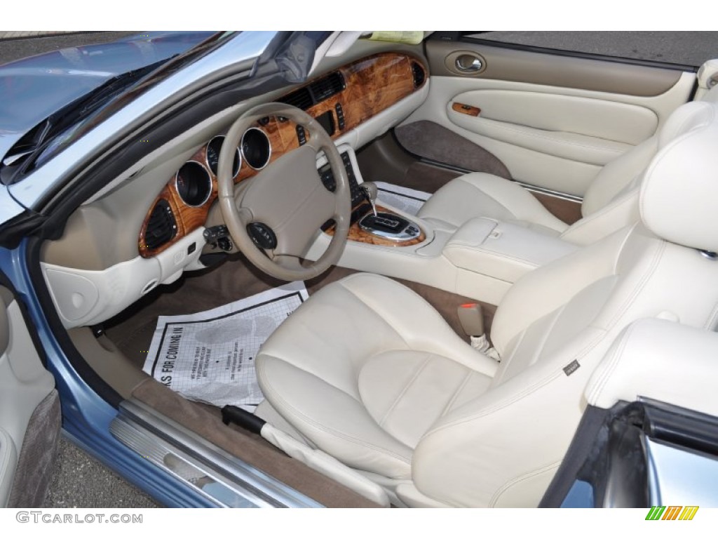 Ivory Interior 2006 Jaguar XK XK8 Convertible Photo #52111274