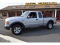 2002 Silver Frost Metallic Ford Ranger XLT SuperCab 4x4  photo #34