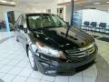 2011 Crystal Black Pearl Honda Accord LX Sedan  photo #7