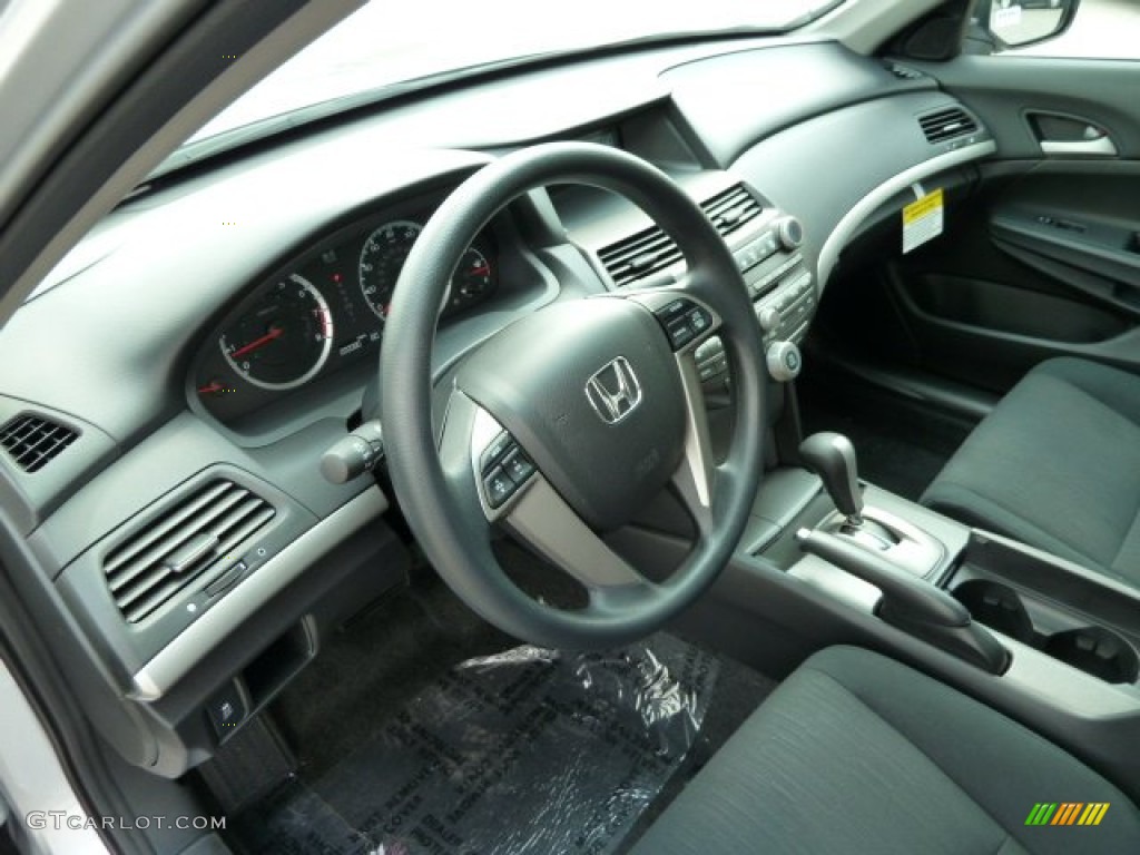 2011 Accord LX Sedan - Alabaster Silver Metallic / Black photo #15