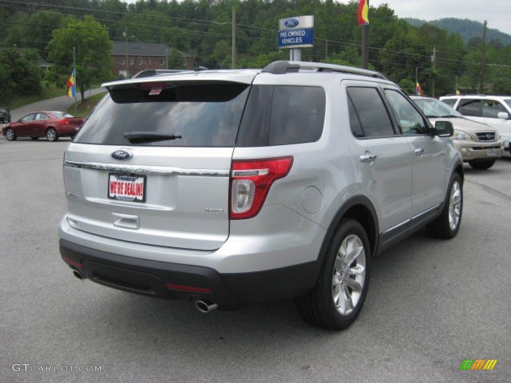 2011 Explorer Limited 4WD - Ingot Silver Metallic / Charcoal Black photo #6