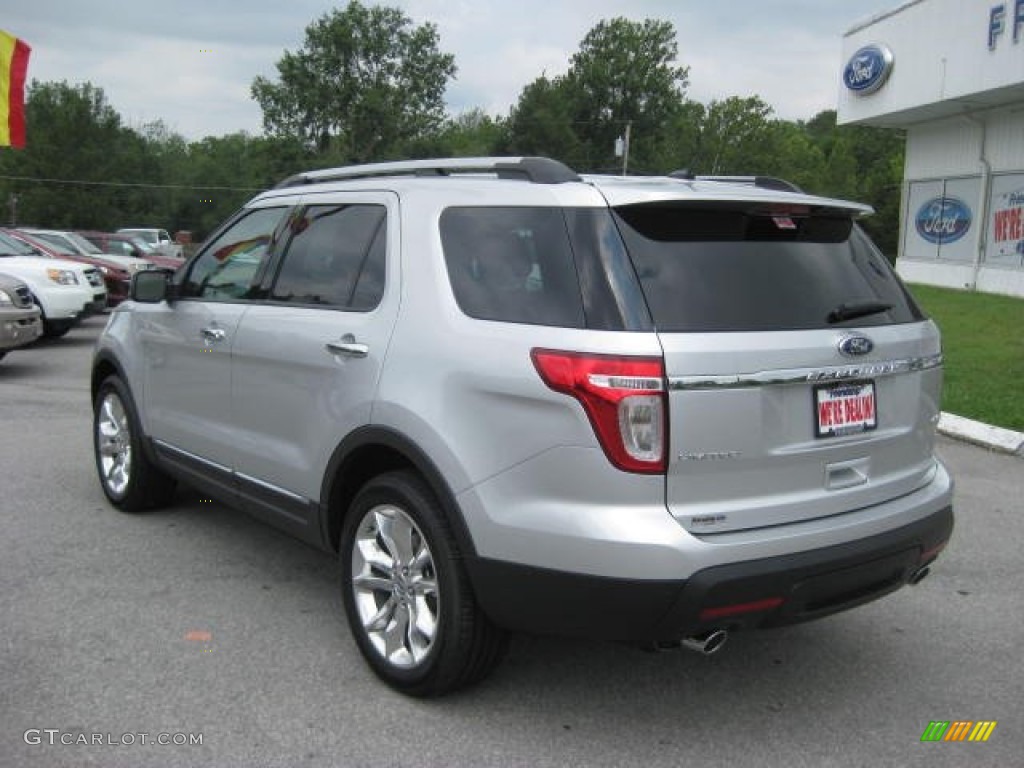 2011 Explorer Limited 4WD - Ingot Silver Metallic / Charcoal Black photo #8