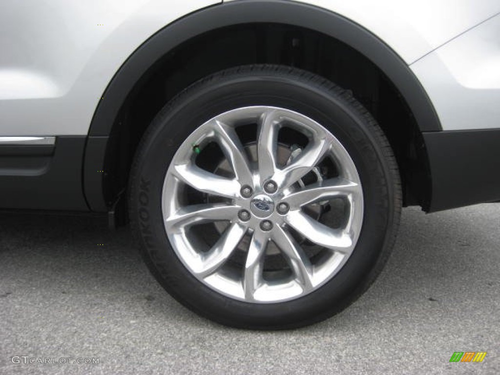 2011 Explorer Limited 4WD - Ingot Silver Metallic / Charcoal Black photo #9