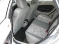 Light Stone/Charcoal Black Cloth 2011 Ford Fiesta SE Sedan Interior Color