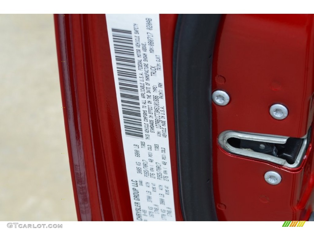 2010 Ram 1500 Laramie Crew Cab - Inferno Red Crystal Pearl / Light Pebble Beige/Bark Brown photo #19