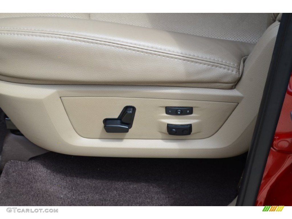 2010 Ram 1500 Laramie Crew Cab - Inferno Red Crystal Pearl / Light Pebble Beige/Bark Brown photo #20