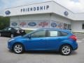 2012 Blue Candy Metallic Ford Focus SE Sport 5-Door  photo #1