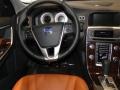 Beechwood Brown/Off Black Dashboard Photo for 2012 Volvo S60 #52114300