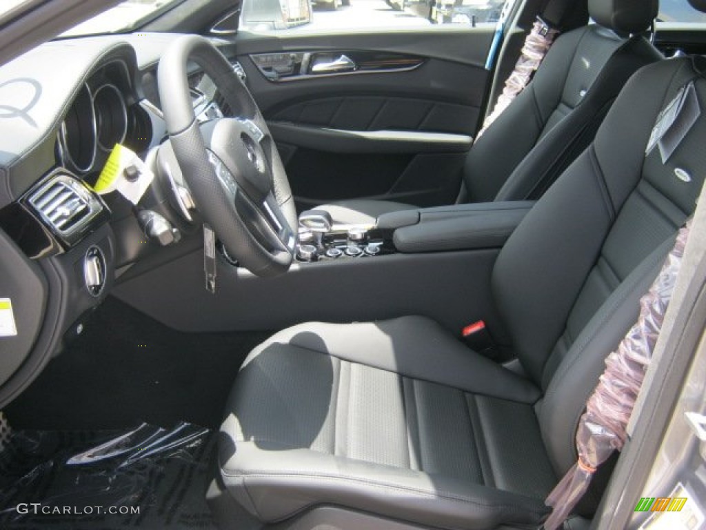Black Interior 2012 Mercedes-Benz CLS 63 AMG Photo #52114381