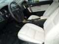 Soverign Hide Calcite Leather/Off Black 2011 Volvo C70 T5 Interior Color