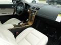 Soverign Hide Calcite Leather/Off Black 2011 Volvo C70 T5 Dashboard