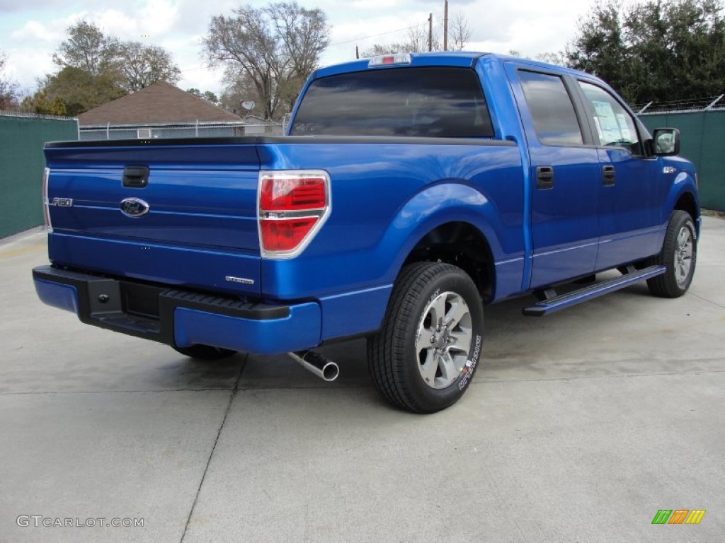 Blue Flame Metallic 2011 Ford F150 XLT SuperCrew Exterior Photo #52115380