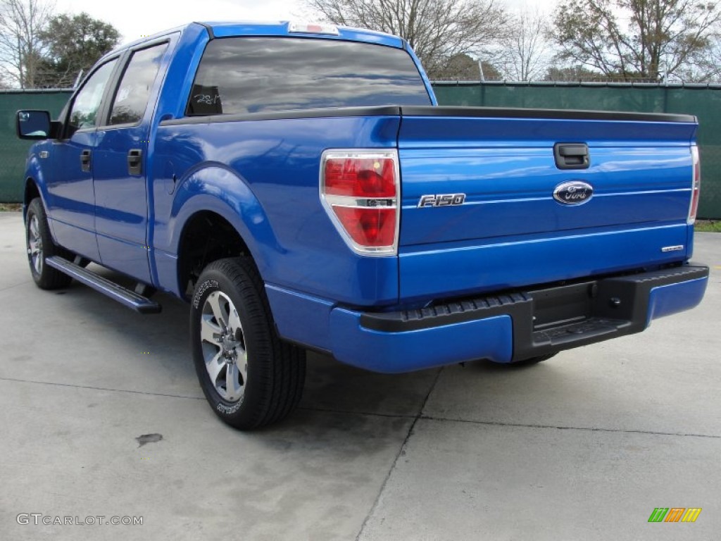 Blue Flame Metallic 2011 Ford F150 XLT SuperCrew Exterior Photo #52115404