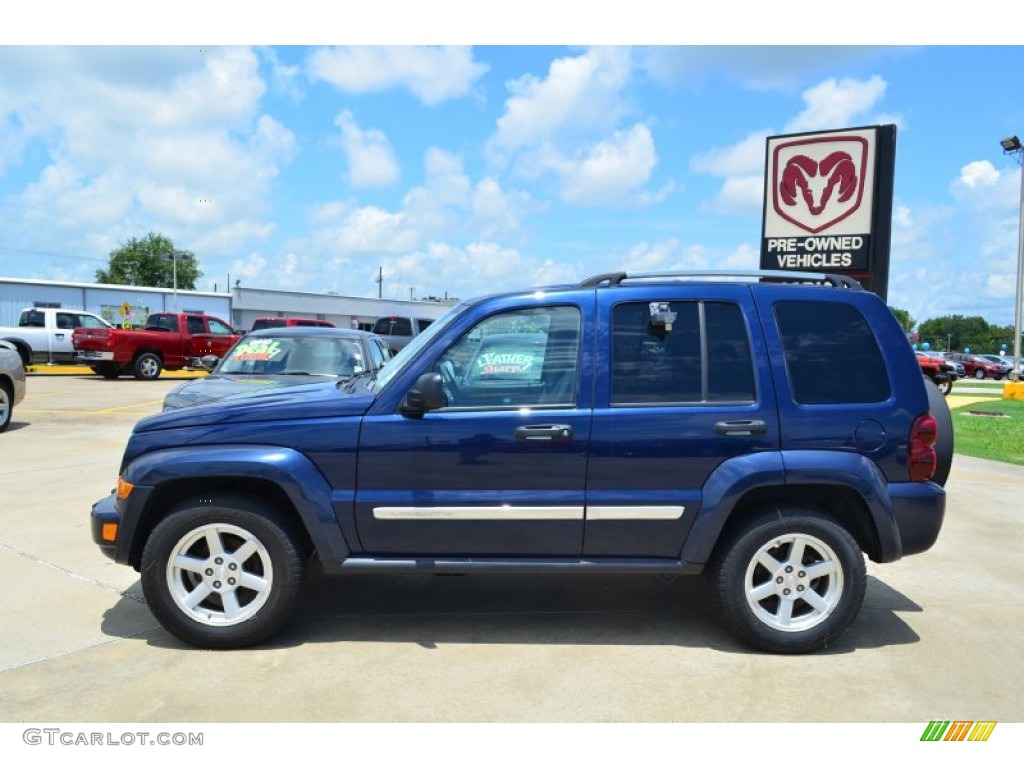 Midnight Blue Pearl 2007 Jeep Liberty Limited Exterior Photo #52116286