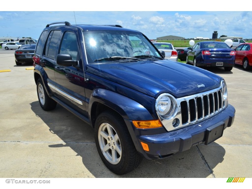 Midnight Blue Pearl 2007 Jeep Liberty Limited Exterior Photo #52116343