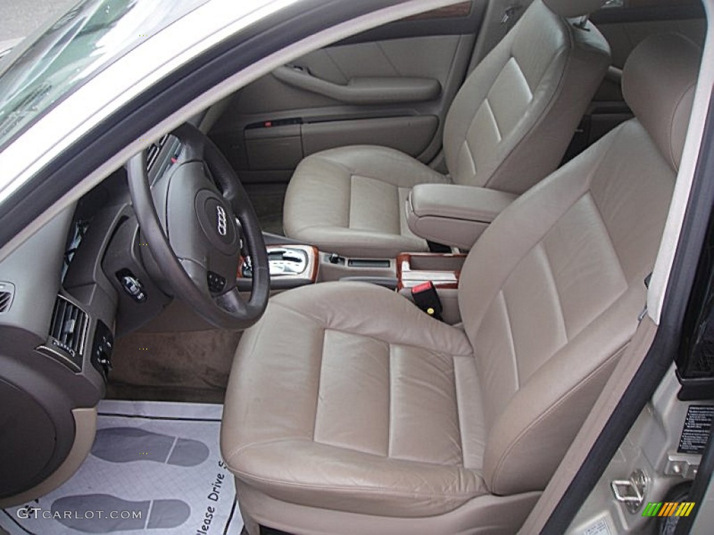 2001 A6 2.7T quattro Sedan - Melange Metallic / Melange photo #8