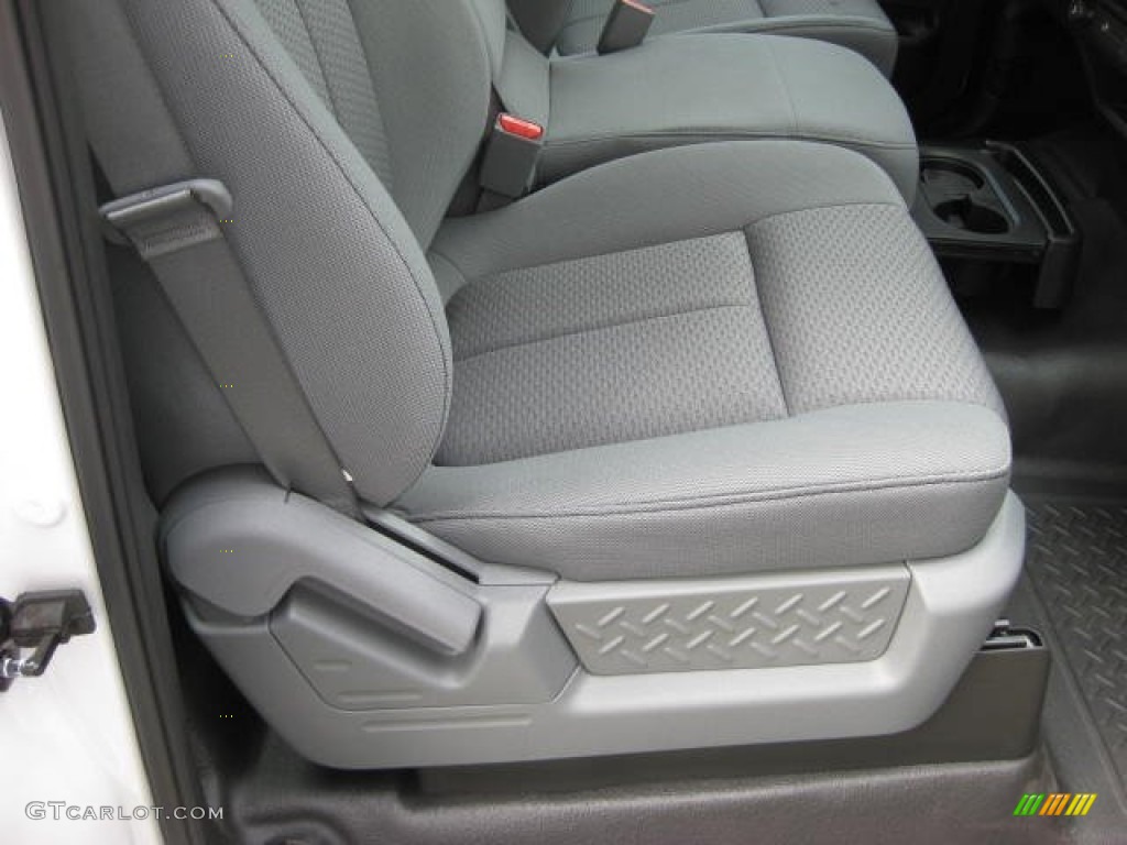 2011 F150 XL Regular Cab - Oxford White / Steel Gray photo #15