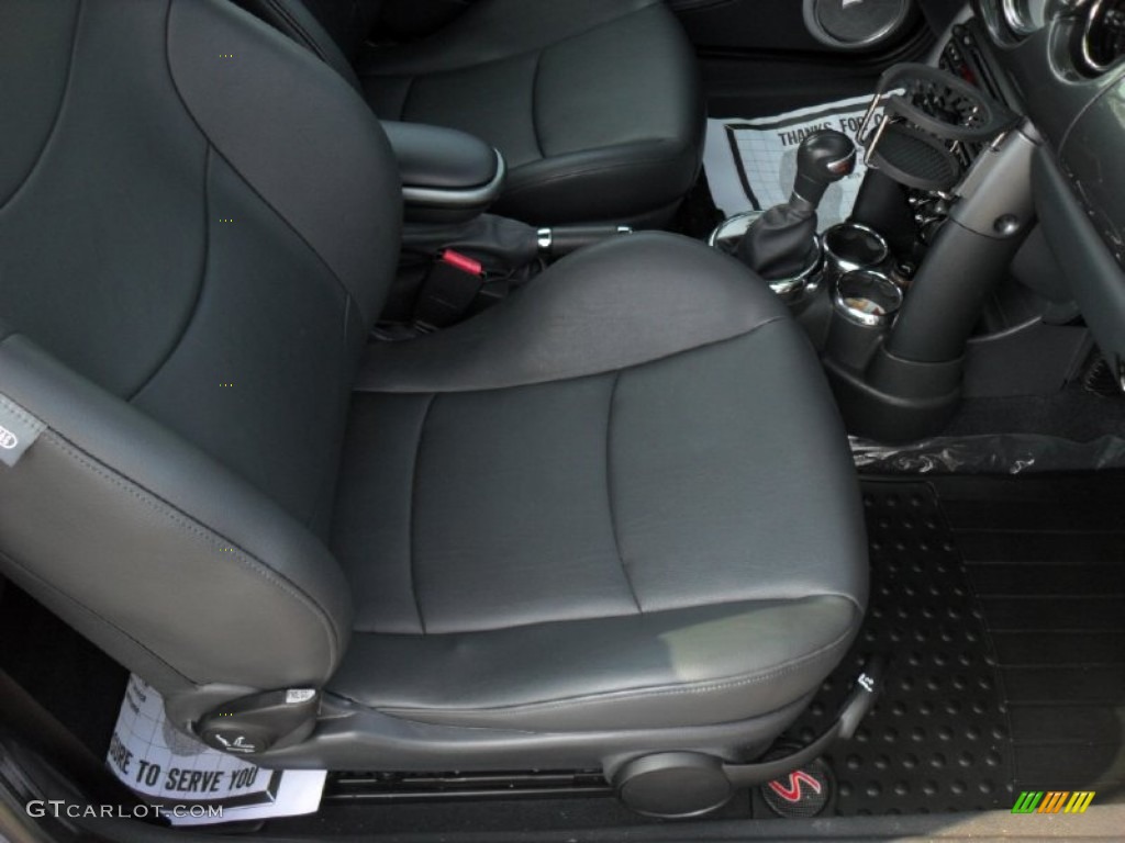 2006 Cooper S Convertible - Cool Blue Metallic / Panther Black photo #19