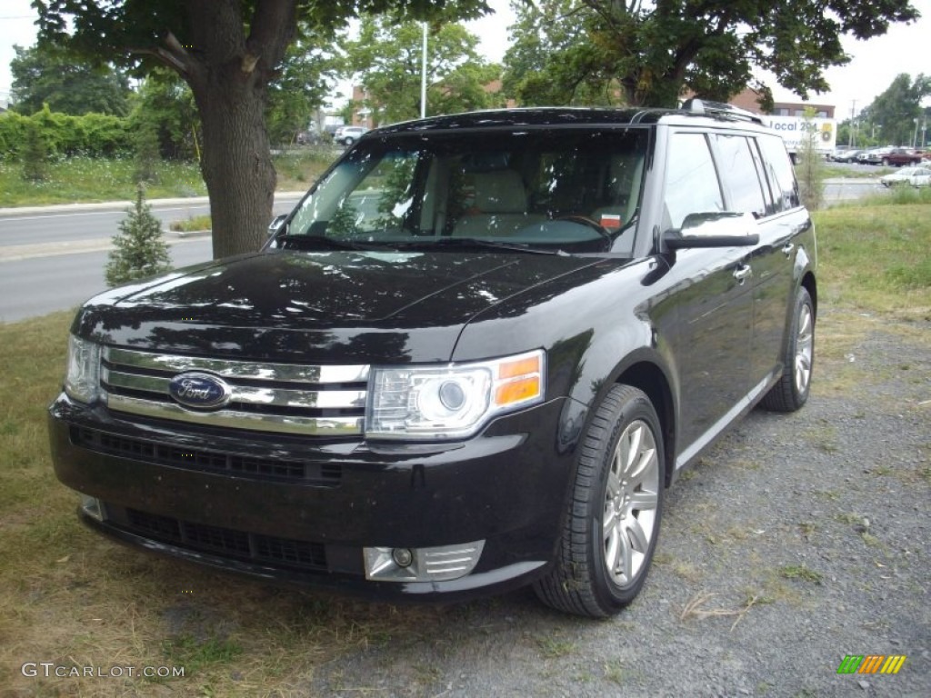 2009 Flex Limited AWD - Black / Medium Light Stone photo #1