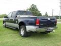 2001 True Blue Metallic Ford F350 Super Duty XLT Crew Cab  photo #7