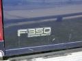 2001 True Blue Metallic Ford F350 Super Duty XLT Crew Cab  photo #24